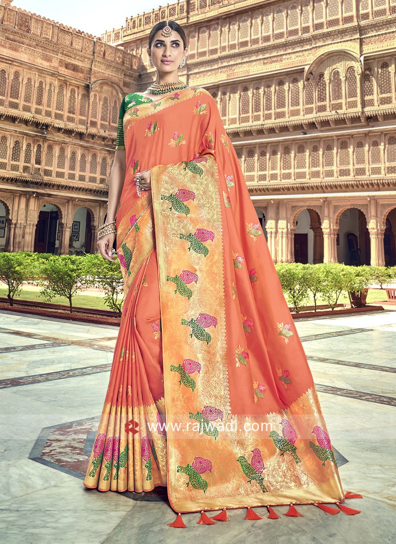 Designer Sari: Designer Sarees Online Shopping India - Rajwadi.com