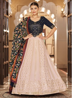 Royal Deep Pink Embroidered Velvet Bridal Lehenga Choli