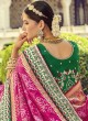 Deserving Rani Ceremonial Traditional Designer Saree