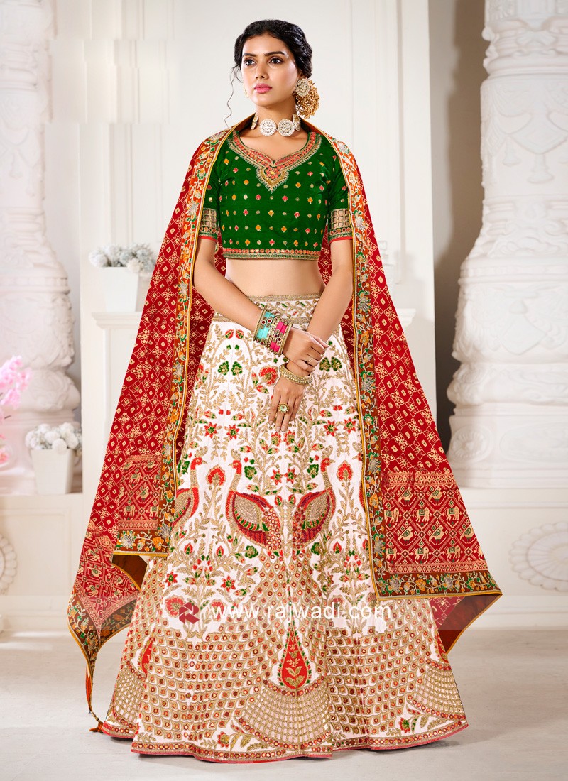 RAJWADI BHANDHANI WEDDING SAREE