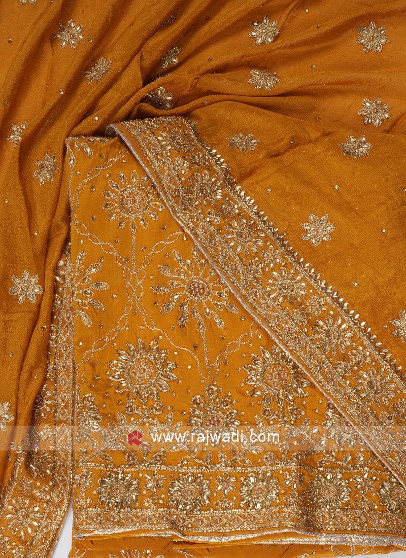 Buy Yellow Cotton Dress Material Online – Vasansi Jaipur