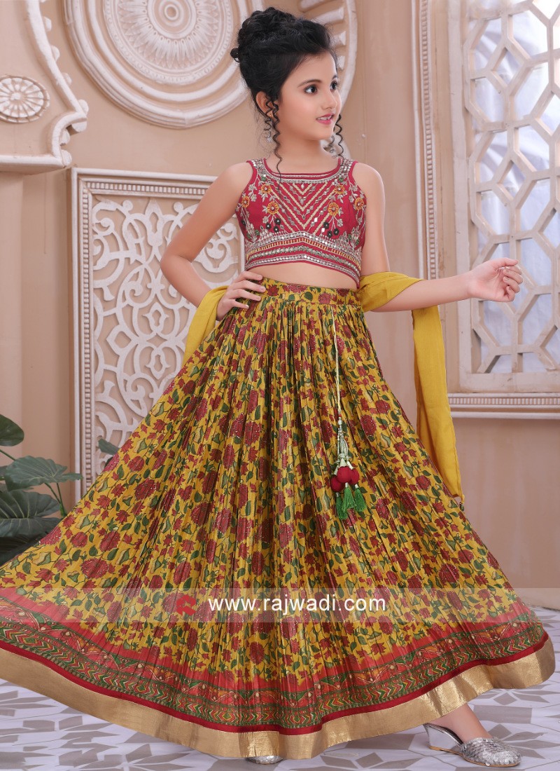 Lehenga choli for hot sale girls wedding