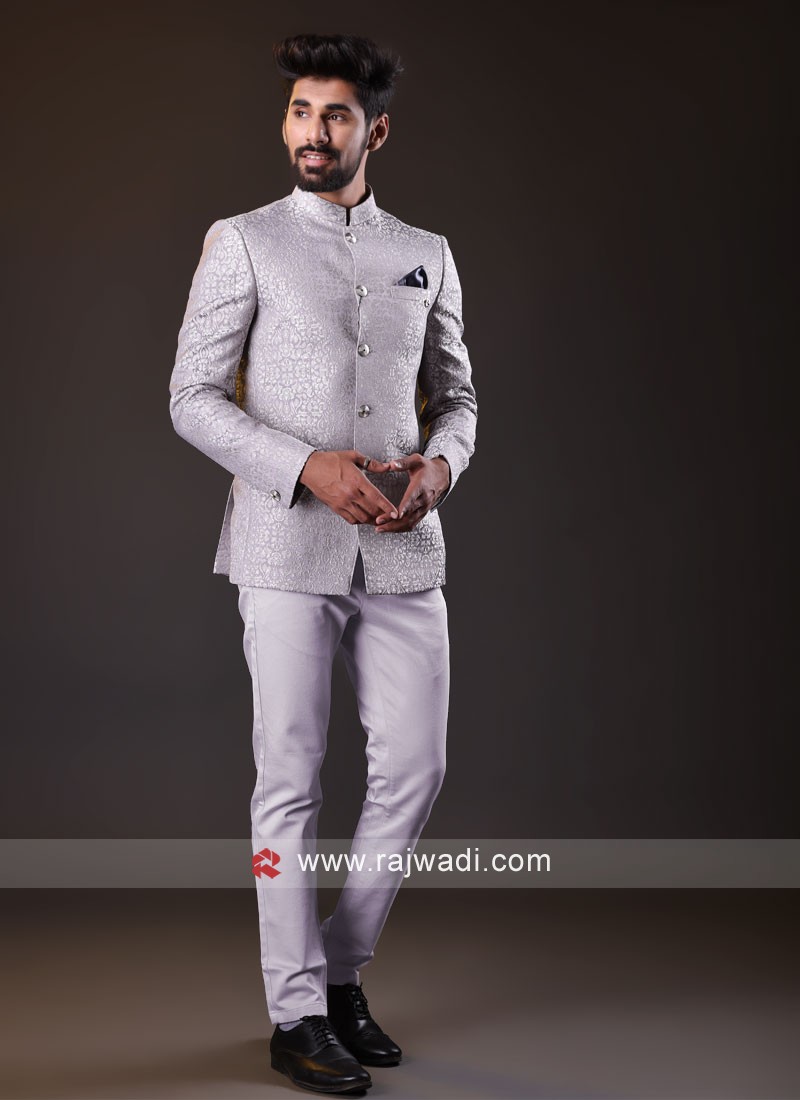 Embroidered Designer Grey Colour Suits | designer salwar suit for ladies