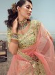 Green Embroidered Designer Lehenga Choli