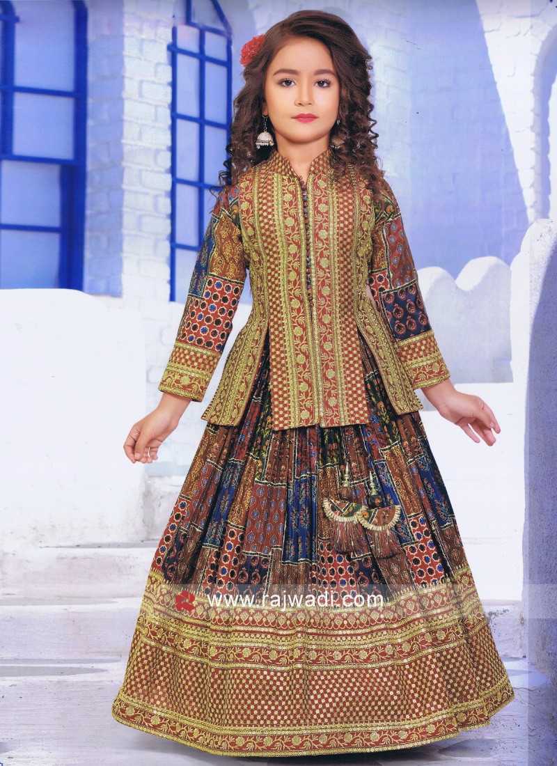 Georgette Party Wear Designer Lehenga Choli For Baby Girl, Size: up to 16  Yrs at Rs 1100/piece in Surat