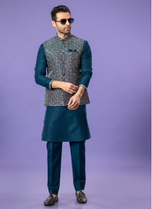 Designer Mens Nehru Jacket Set