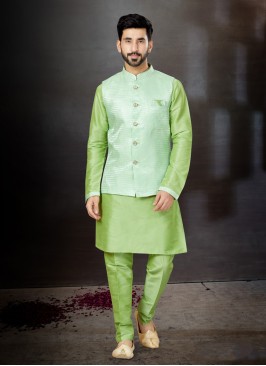 Designer Nehru Jacket Set For Men