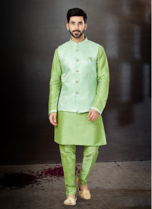 Designer Nehru Jacket Set For Men