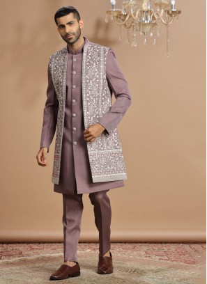 Designer Nehru Jacket Set For Men