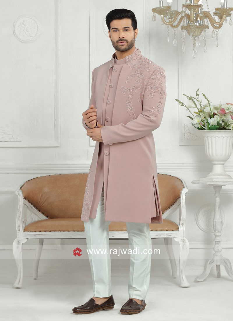 Men's Formal Shirt Blend Cotton Regular Fit Pink – Jalandhar Style