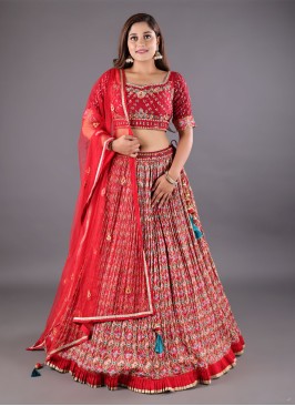 Designer Patola Printed Lehenga Choli