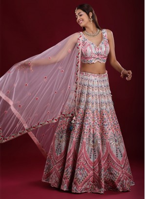 Designer Resham Work Lehenga Choli