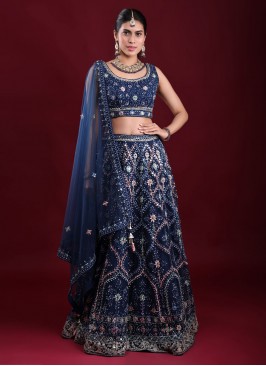 Designer Resham Work Lehenga Choli