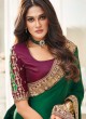 Designer Saree Border Silk in Green