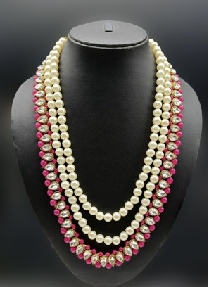 Designer Three Layered Pearl Mala