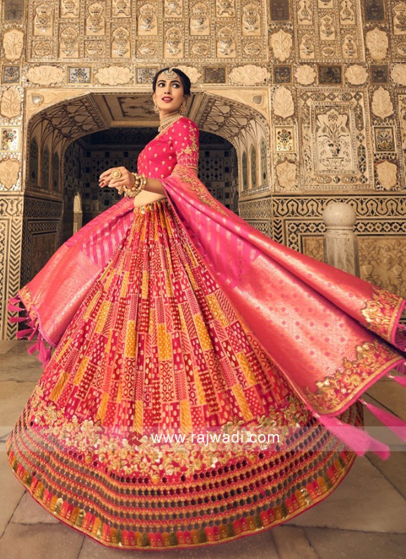 Buy Attractive Orange Lehenga Choli for Women ,indian Designer Ready to  Wear Partywear Lehenga Choli, Jacquard Silkwithweavingzariworklehenga  Online in India - Etsy