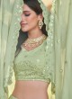 Desirable Faux Georgette Sequins Lehenga Choli