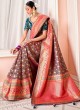 Distinctive Viscose Weaving Classic Saree