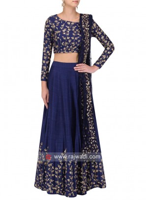 Embroidered Lehenga Choli with Dupatta