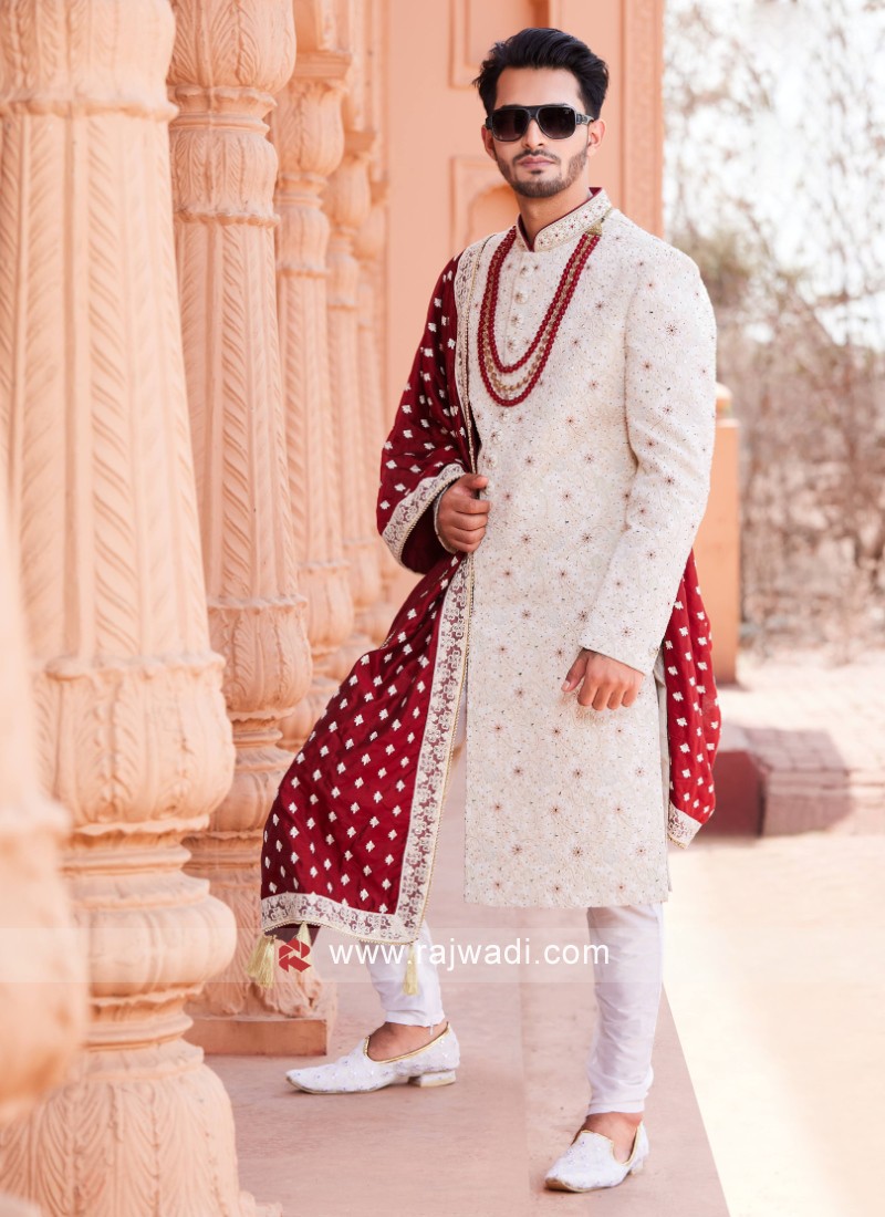 Rajwadi sherwani 2025