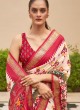 Enchanting Patola Silk  Multi Colour Designer Saree