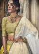 Enticing Net Wedding A Line Lehenga Choli