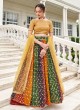 Ethnic Multi Colour Sangeet Lehenga Choli