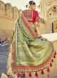 Ethnic Patola Silk  Handwork Traditional Designer Saree