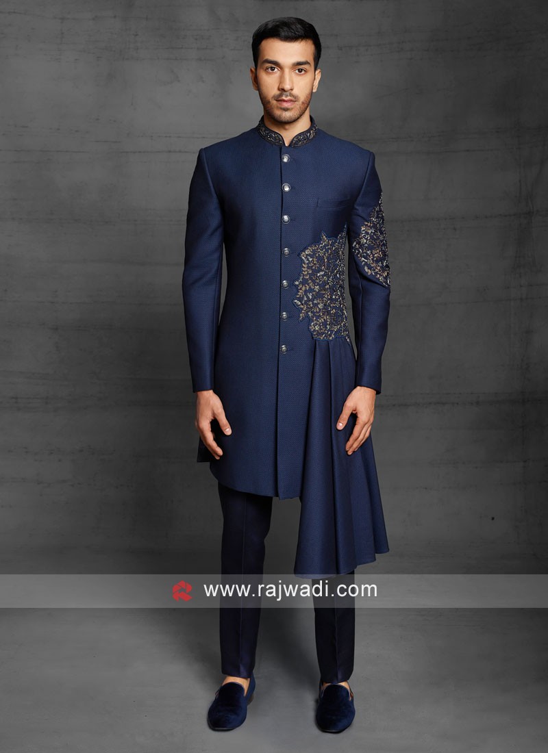 Blue sales ethnic wear