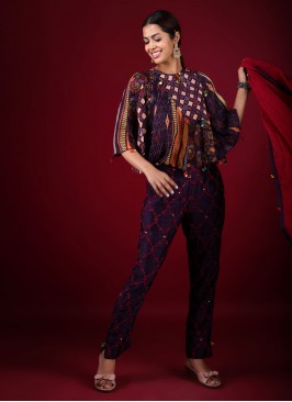 Ethnic Wear Poncho Style Salwar Kameez