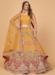 Exceeding Net Thread A Line Lehenga Choli