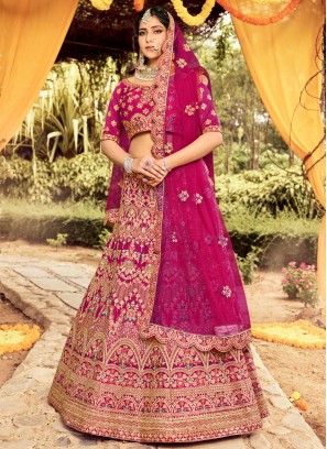 Excellent Rani Raw Silk Lehenga Choli