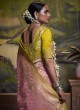 Exceptional Pink Weaving Silk Saree