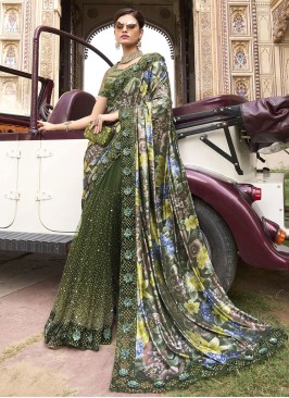 Extraordinary Net Thread Trendy Saree