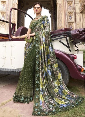 Extraordinary Net Thread Trendy Saree