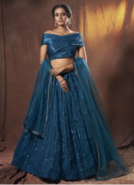 Extraordinary Rama Resham Lehenga Choli