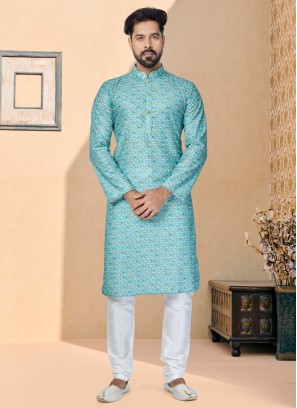 Fancy Digital Printed Kurta Pajama For Festive