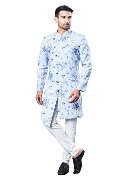 Fancy Indo-Western In Cotton Silk