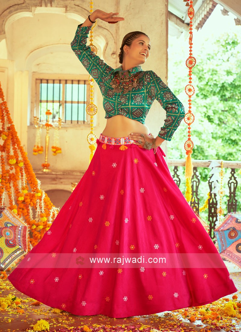 Long blouse chaniya on sale choli