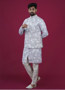 Fancy Nehru Jacket Set For Wedding