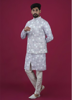 Fancy Nehru Jacket Set For Wedding