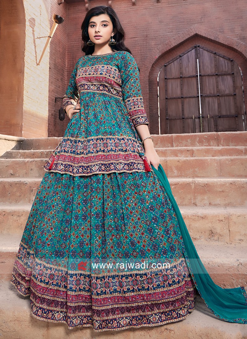 Fancy on sale lehenga gown