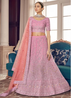 Fantastic Thread Organza Designer Lehenga Choli