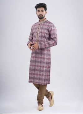 Festive Wear Art Silk Kurta Pajama For Men