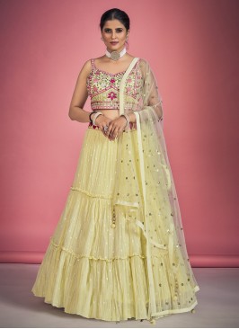 Festive Wear Georgette Lehenga Choli For Women