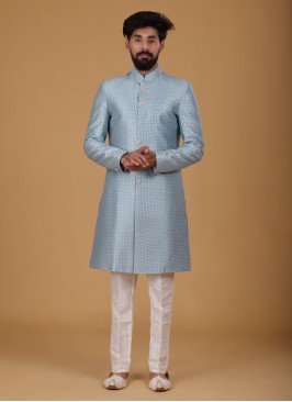 Festive Wear Indowestern In Silk Fabric