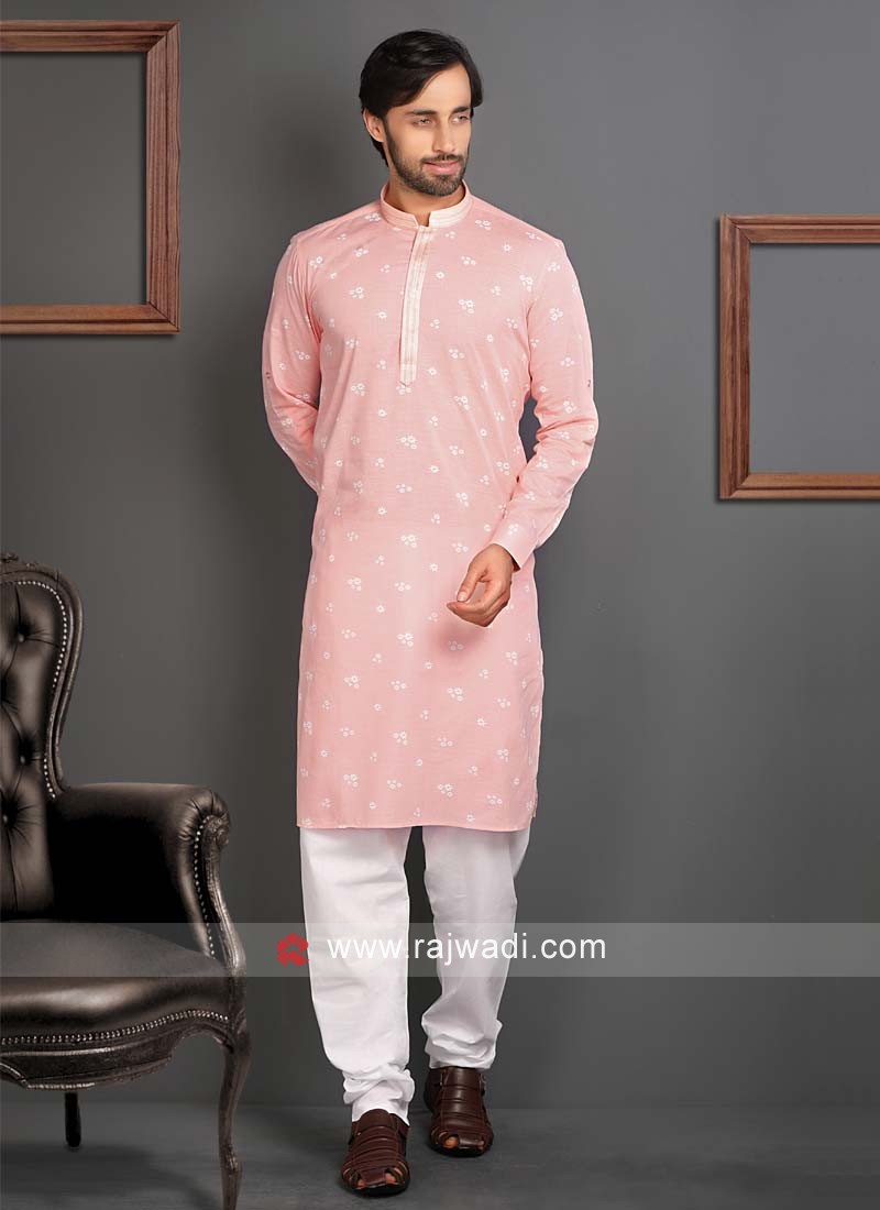 Kurta pajama light cheap pink