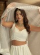 Gorgeous White Designer Lehenga Choli