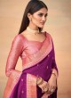 Genius Woven Vichitra Silk Traditional Designer Saree