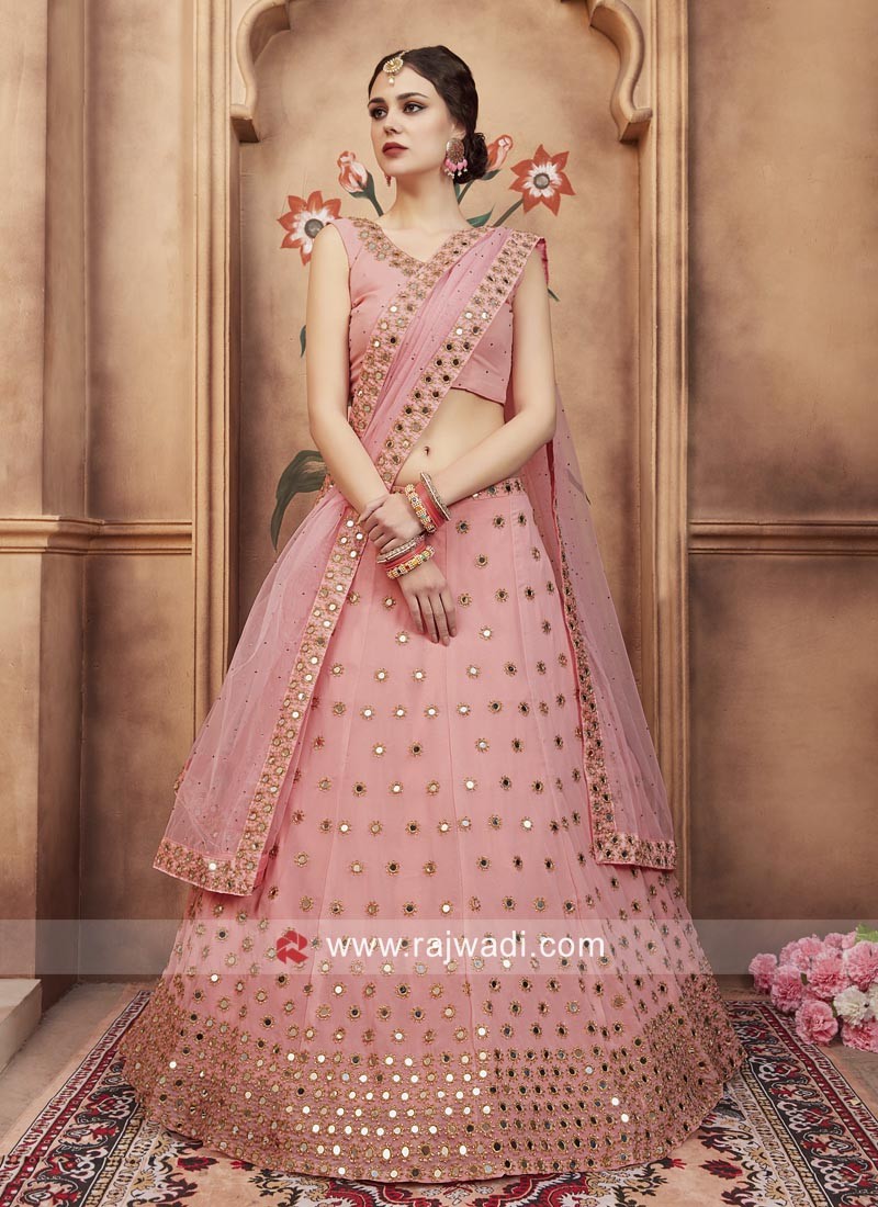 pink Colored Embroidered Lehenga Choli Collection – TheDesignerSaree